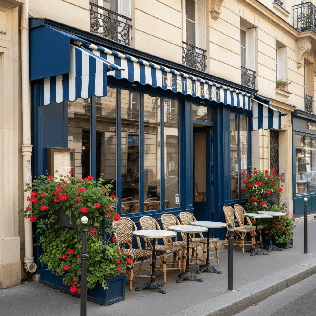 Restaurant idéal à Paris - 72 m² avec terrasse