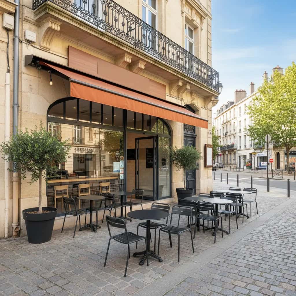 Fast-food 35m² à Bordeaux : cuisine équipée - cave/réserve