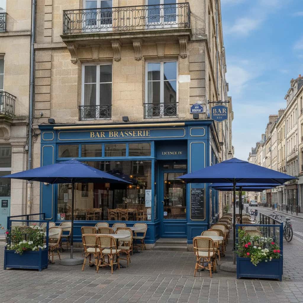 Bar-brasserie à Nantes : licence IV