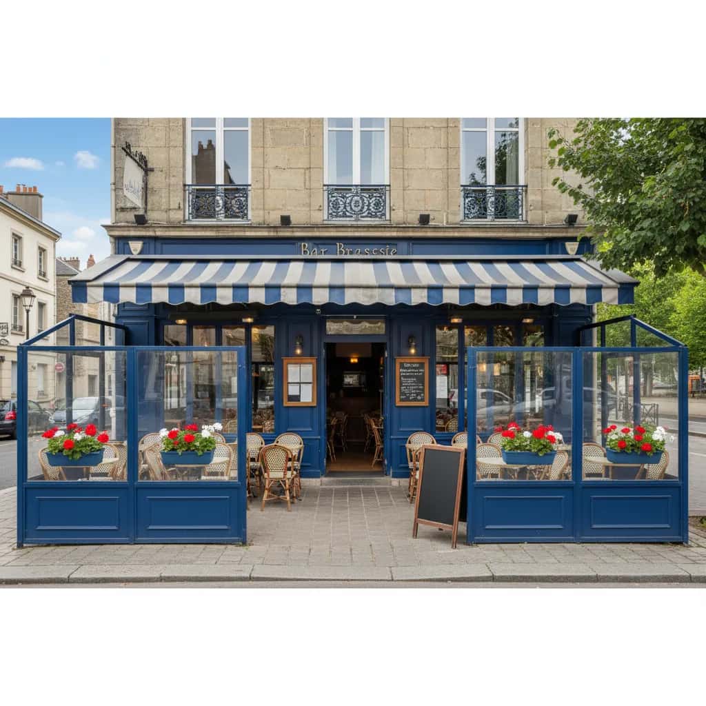 Bar-brasserie à Nantes : terrasse - licence IV