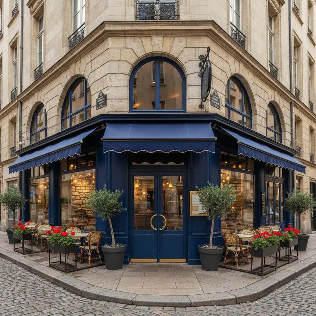 Restaurant 105m² à Lyon : terrasse - licence IV