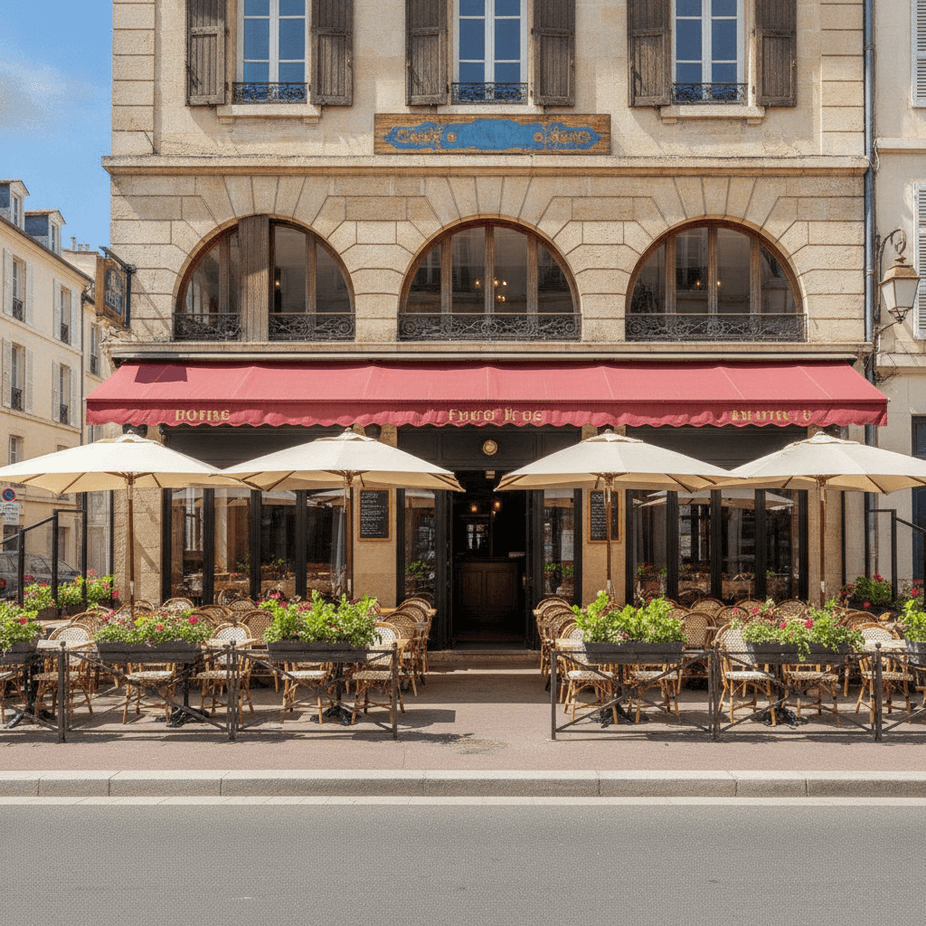 Restaurant à Toulon : terrasse - licence IV