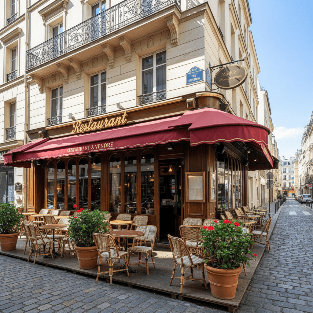 Restaurant à vendre avec terrasse à Paris
