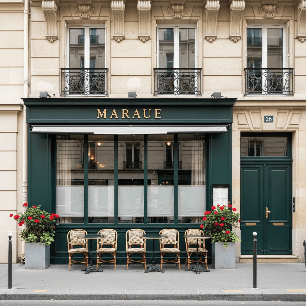 Restaurant 55m² à Paris : parking
