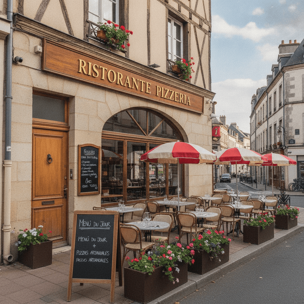 Restaurant 200m² à Rennes : terrasse - licence IV
