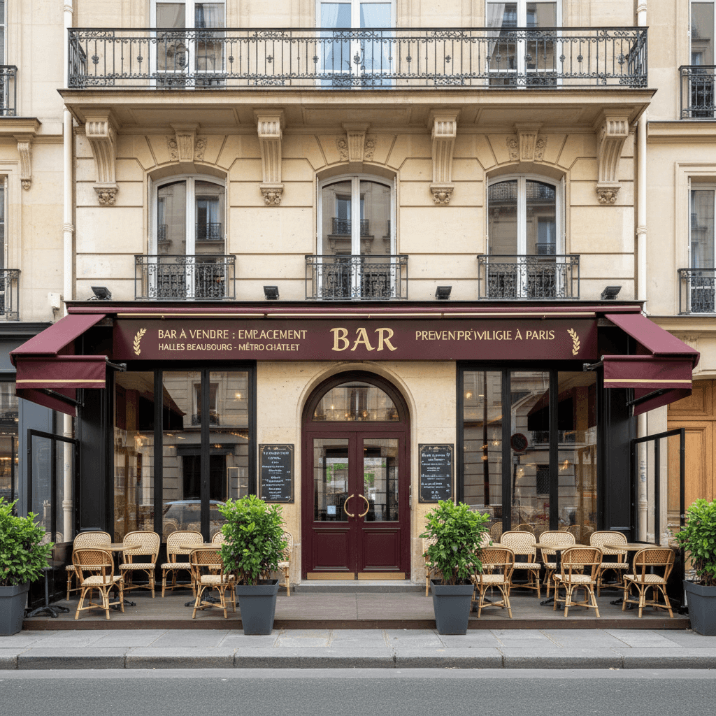 Bar à Vendre : Emplacement Privilégié à Paris