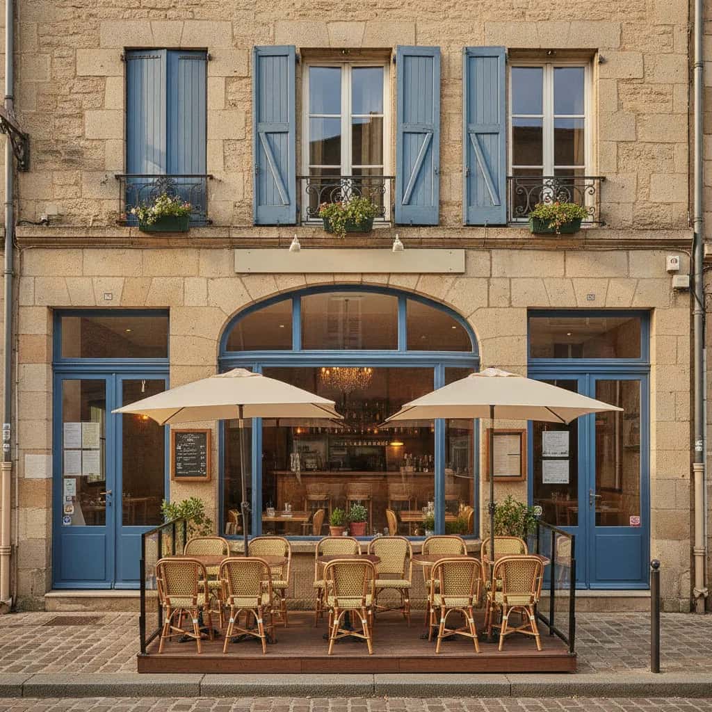 Restaurant 150m² à Angers : extraction - cuisine équipée