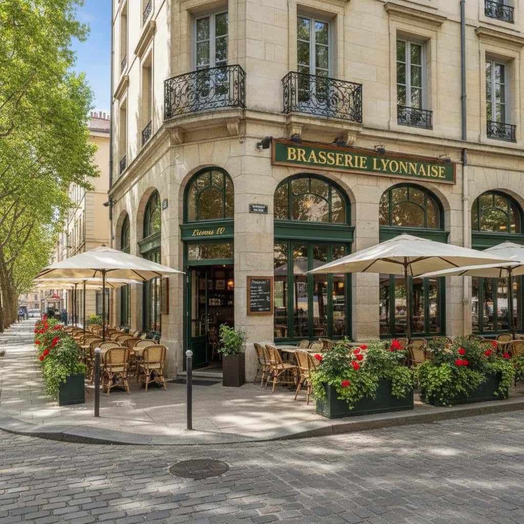 Bar-brasserie 160m² à Lyon : terrasse - licence IV