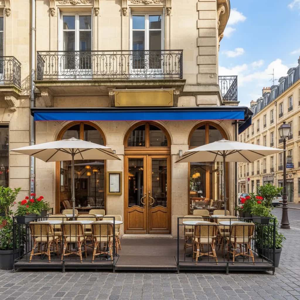 Bar-brasserie à Bordeaux : terrasse - licence IV