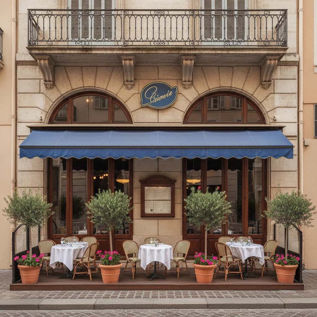Restaurant 100m² à Nice : terrasse - licence IV