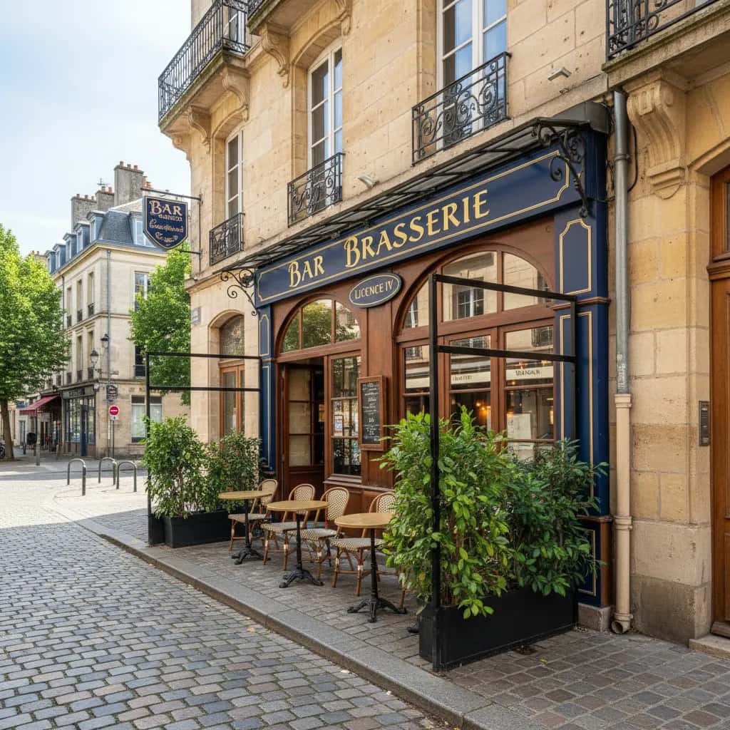 Bar-brasserie 100m² à Nantes : licence IV