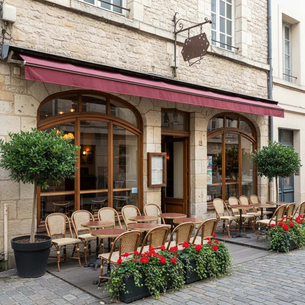 Restaurant 70m² à Nantes : terrasse - licence IV