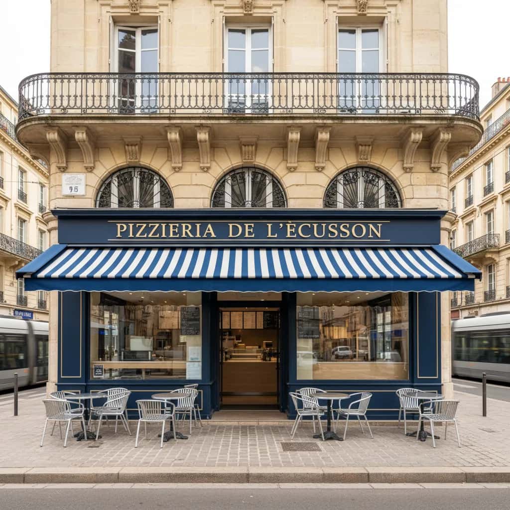 Fast-food 120m² à Montpellier : terrasse - extraction