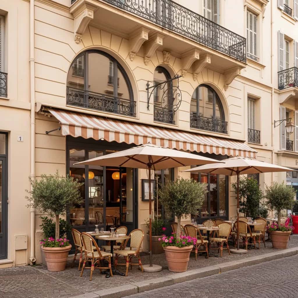 Restaurant 100m² à Nice : terrasse - licence IV