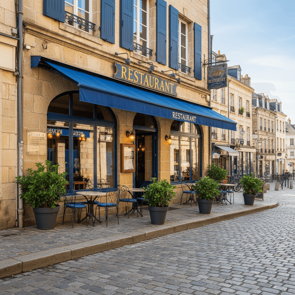 Restaurant à Rennes : terrasse - licence IV