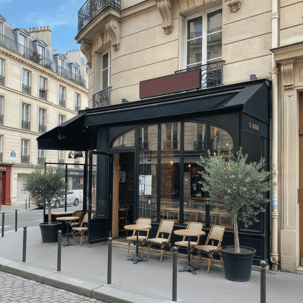 Restaurant 35 couverts à Paris : extraction - cuisine équipée