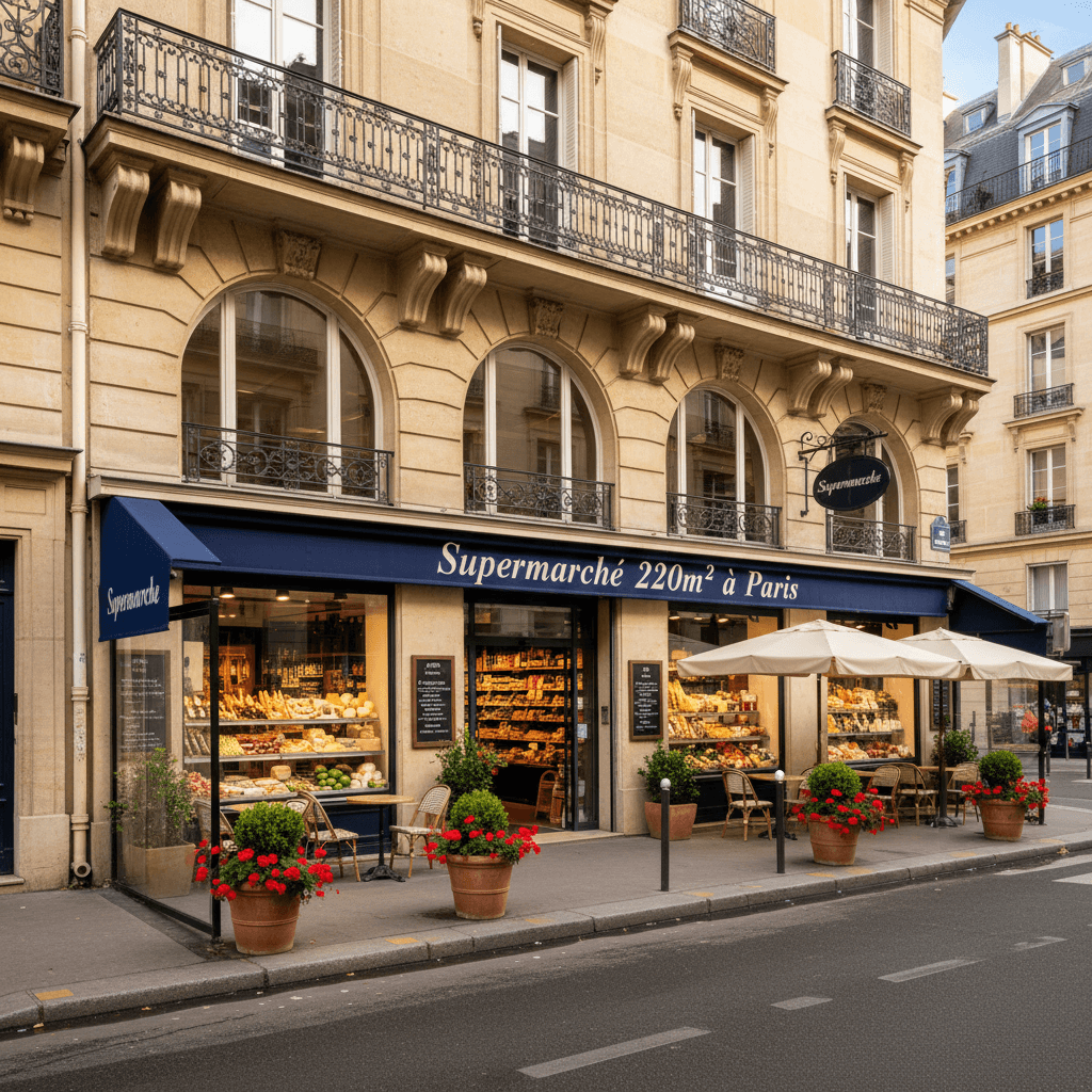 Supermarché 220m² à Paris