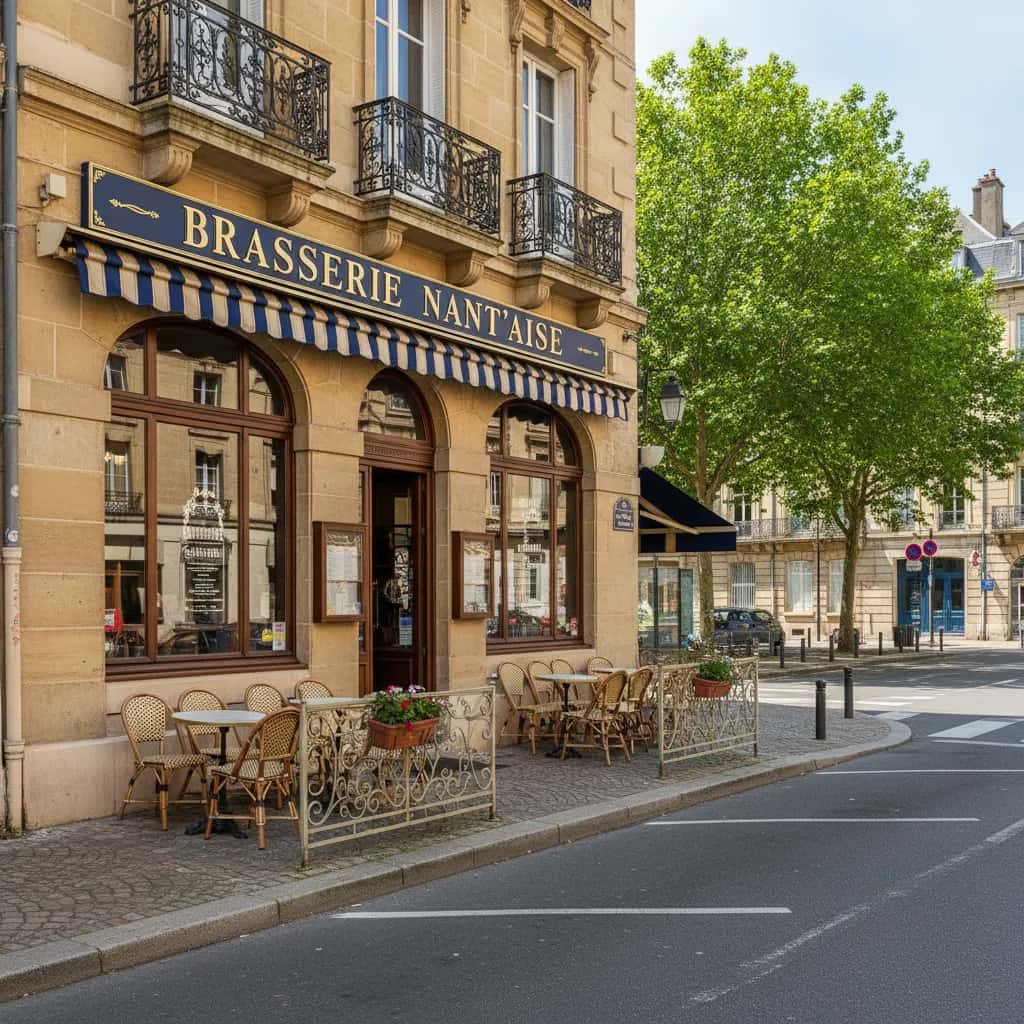 Bar-brasserie à Nantes : terrasse - licence IV