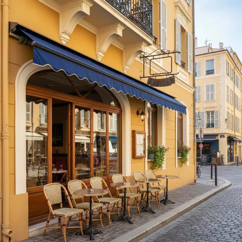 Restaurant 160m² à Nice : terrasse - licence IV