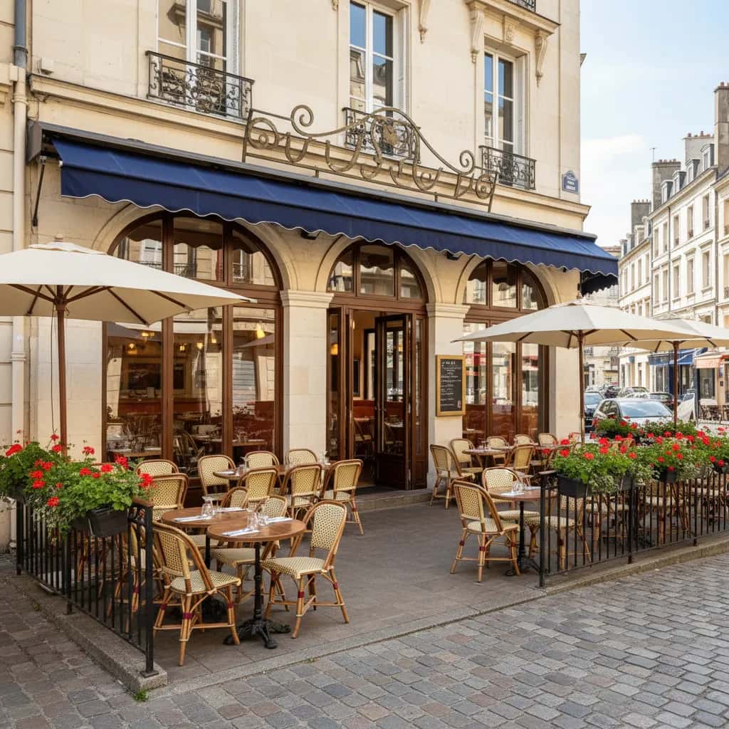 Restaurant à Nantes : terrasse - licence IV