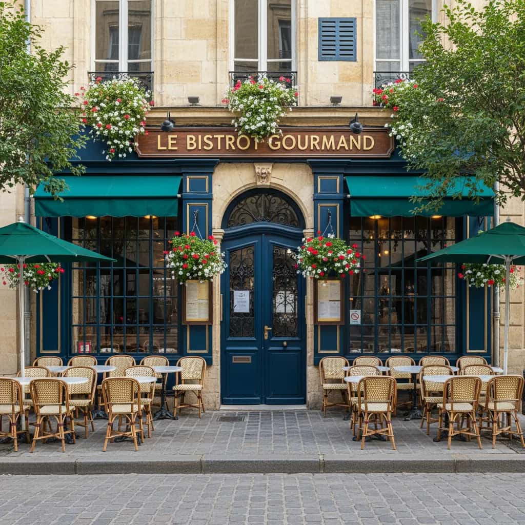 Restaurant 91m² à Bordeaux : terrasse - licence IV