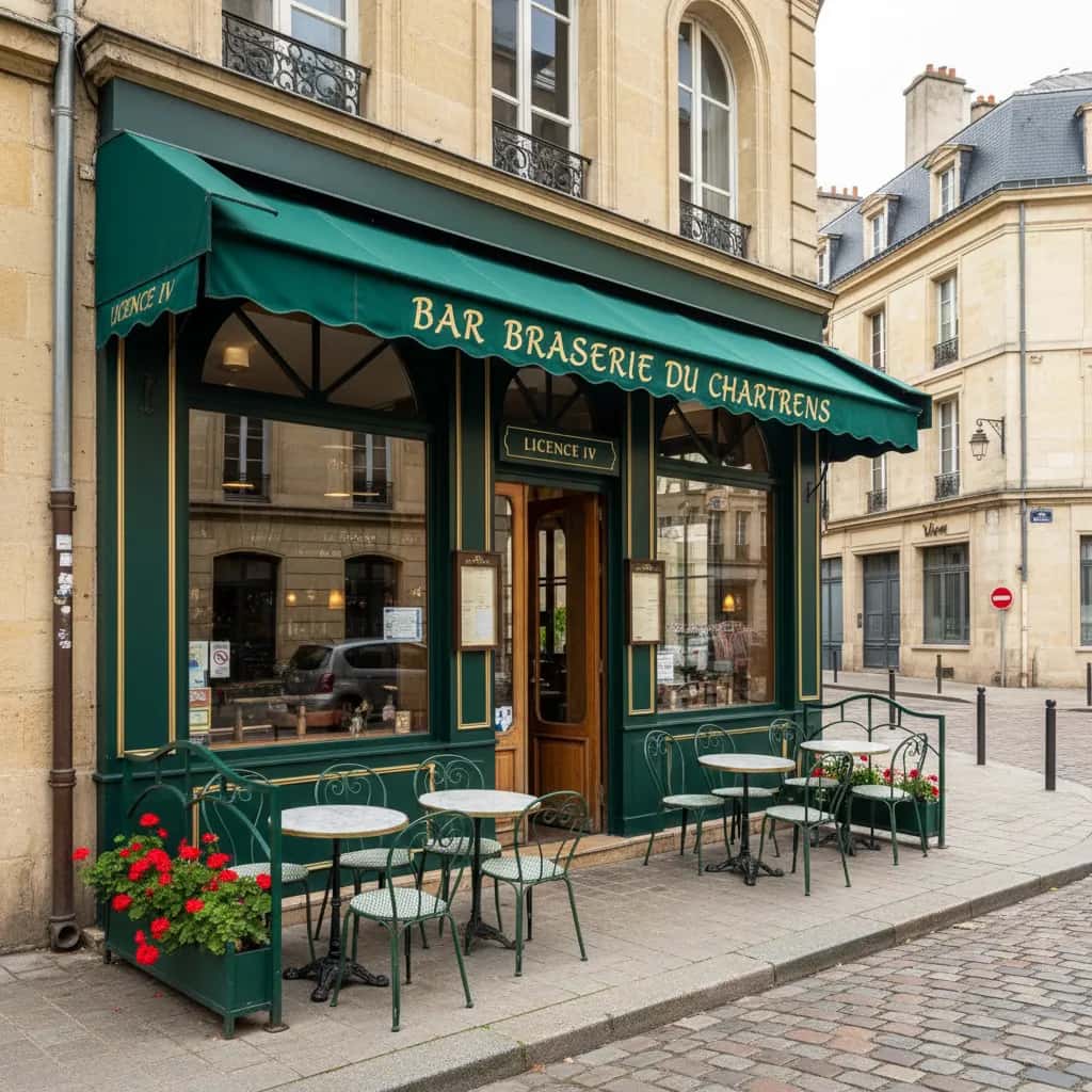 Bar-brasserie 90m² à Bordeaux : licence IV - extraction