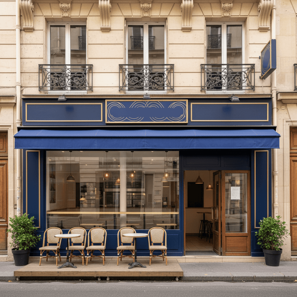 Fast-food 53m² à Paris : extraction
