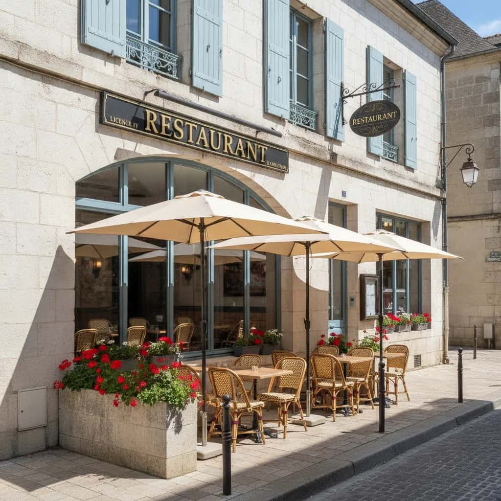 Restaurant à Angers : licence IV - extraction