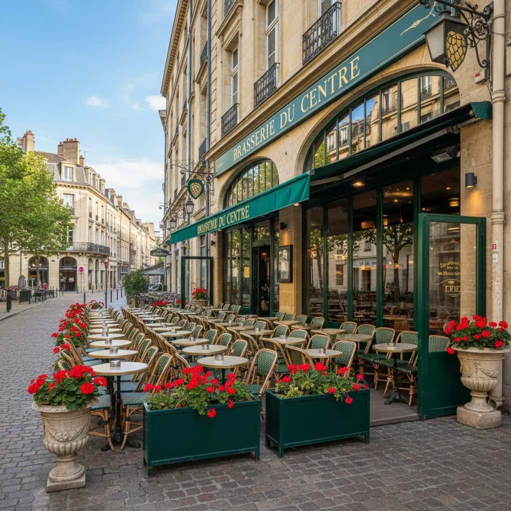 Bar-brasserie 150m² à Bordeaux : terrasse - licence IV