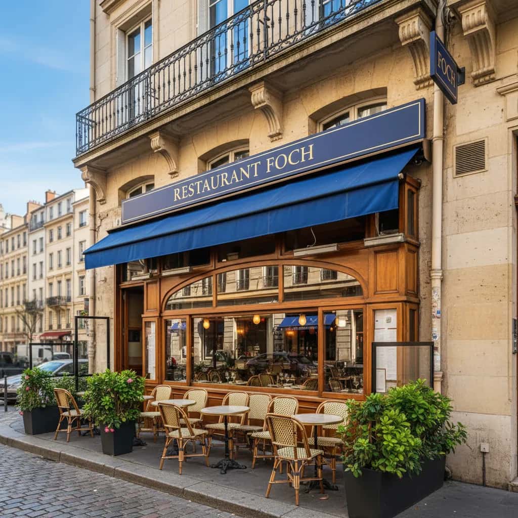 Restaurant 64 couverts à Lyon : terrasse - extraction