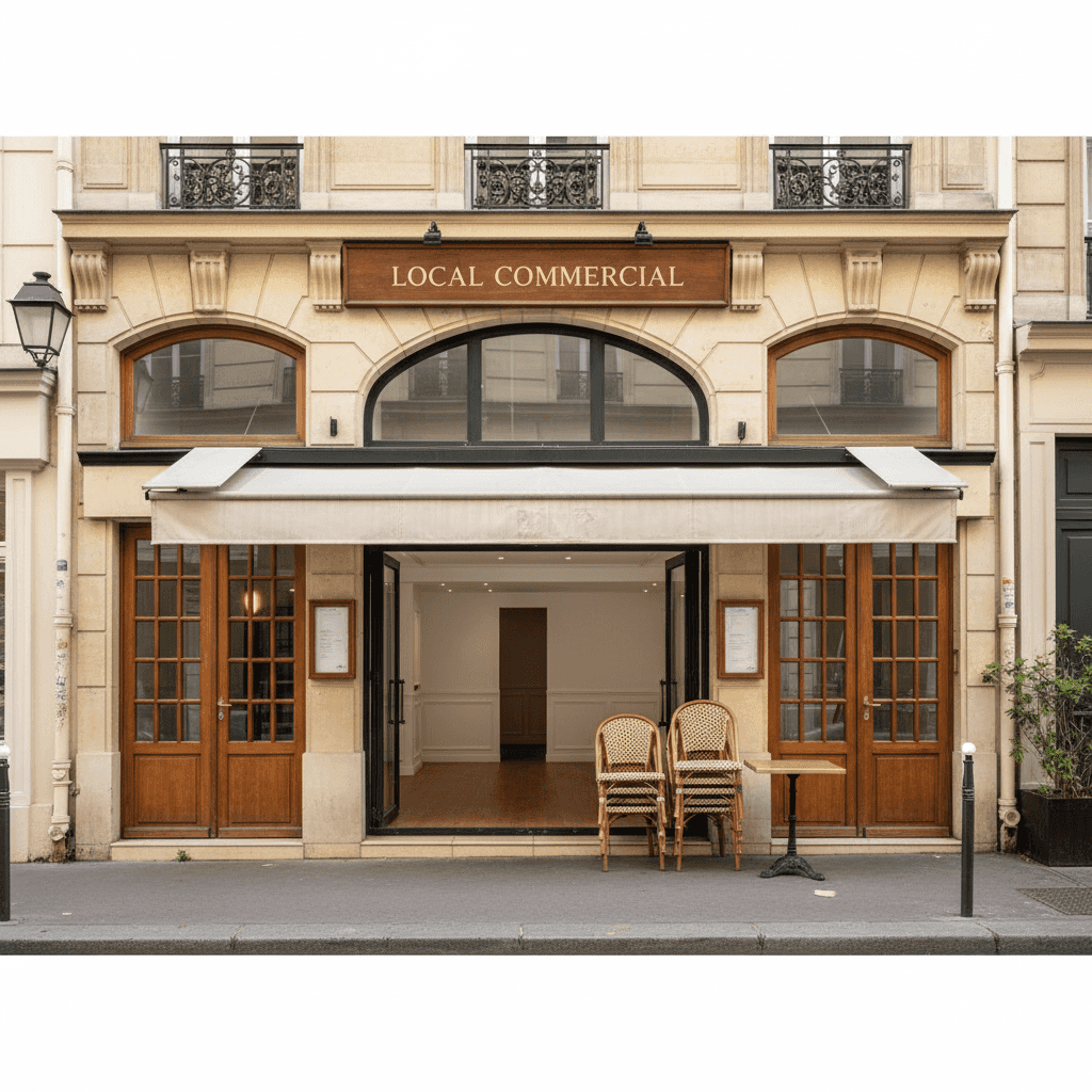 Local commercial idéal pour restauration à Paris