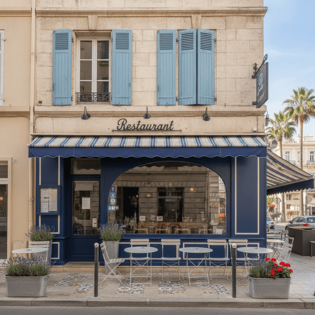 Restaurant 90m² à Marseille : extraction - cuisine équipée