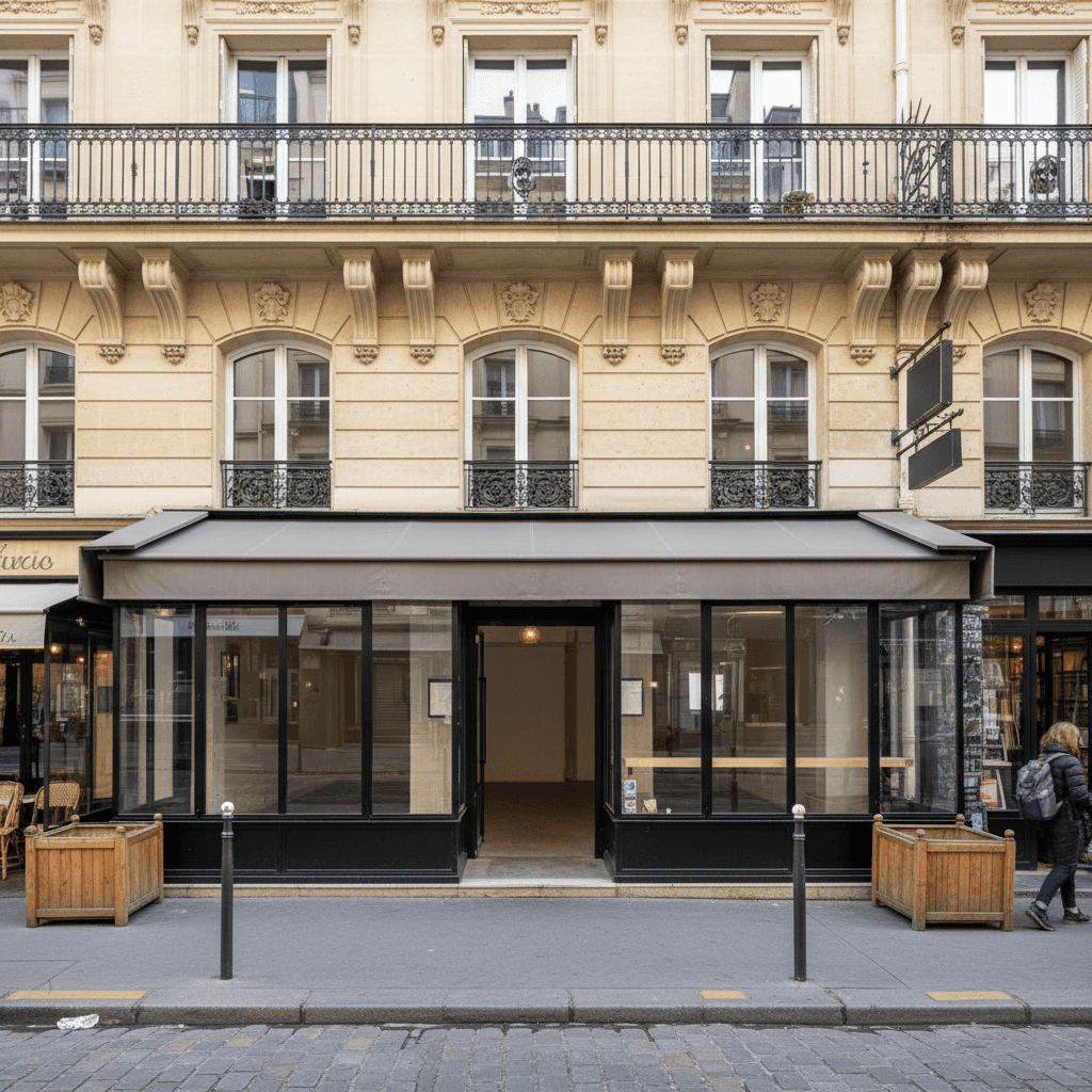 Local vide 190m² à Paris