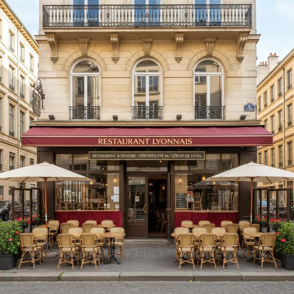 Restaurant 100m² à Lyon : terrasse - extraction