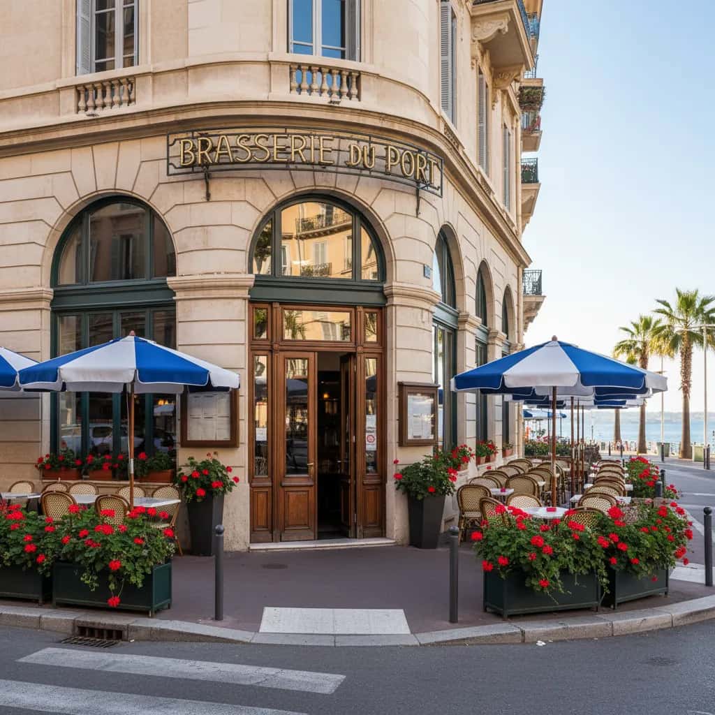 Bar-brasserie 265m² à Nice : terrasse - licence IV