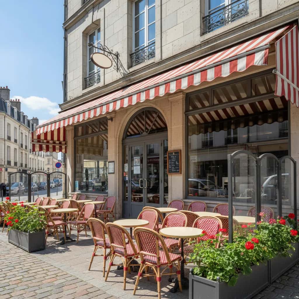 Bar-brasserie à Nantes : terrasse - licence IV
