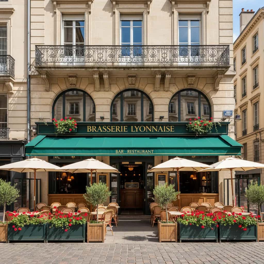 Bar-brasserie à Lyon : terrasse - licence IV