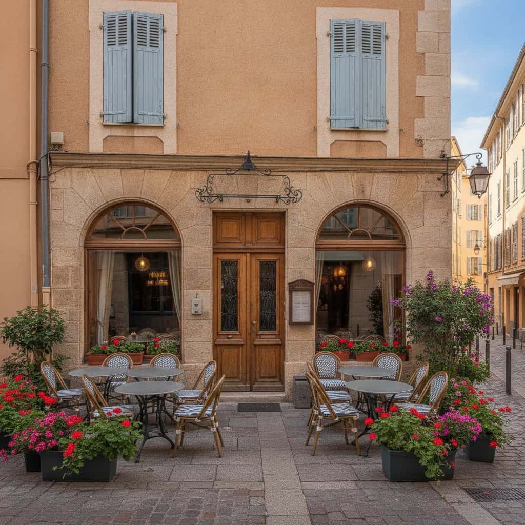 Restaurant 260m² à Nice : terrasse - licence IV