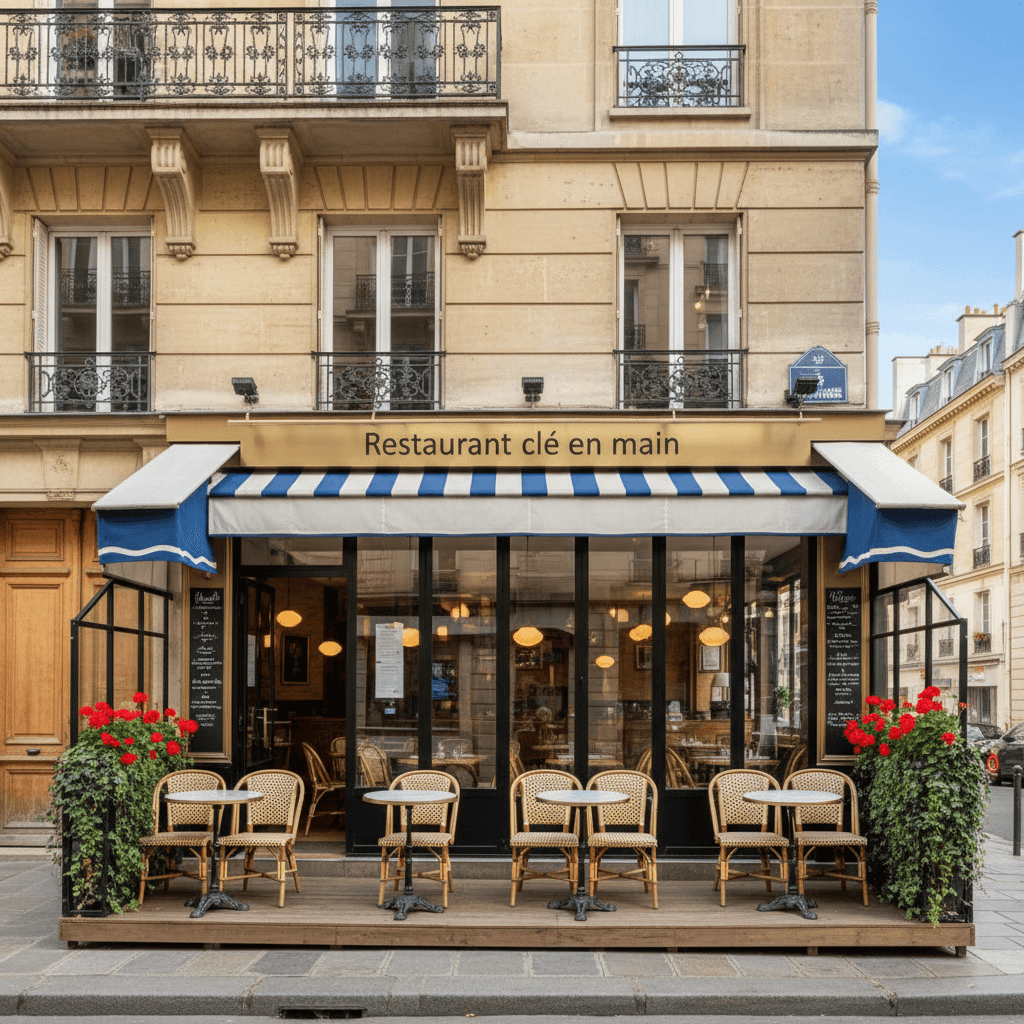 Restaurant clés en main à Paris - 68 m²