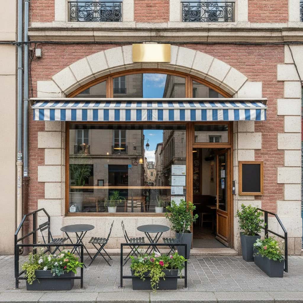 Fast-food 60m² à Toulouse : terrasse - licence IV
