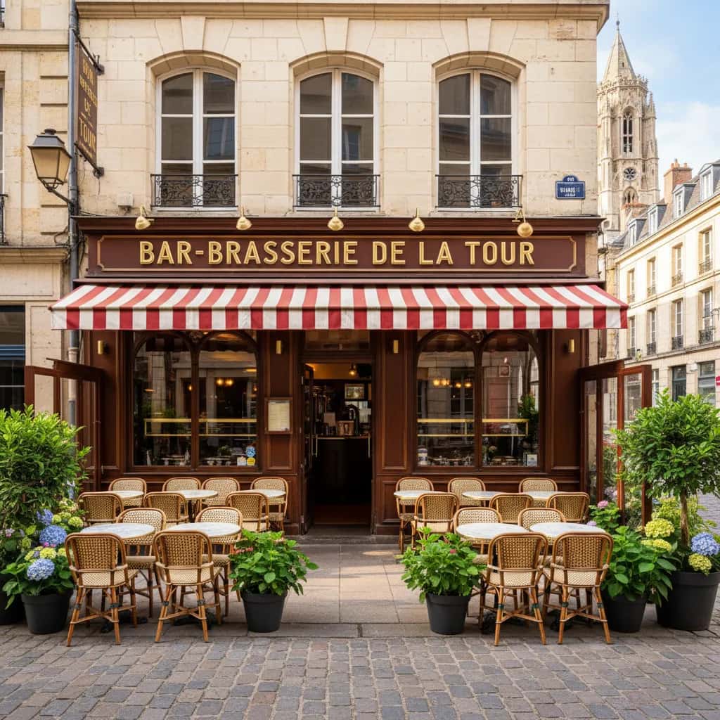 Bar-brasserie à Nantes : terrasse - licence IV