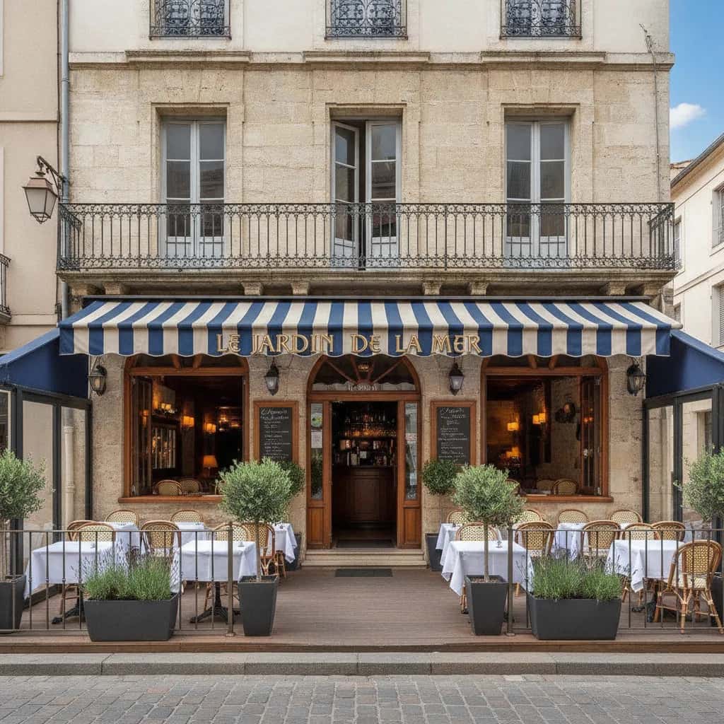 Restaurant 125m² à Montpellier : terrasse - licence IV