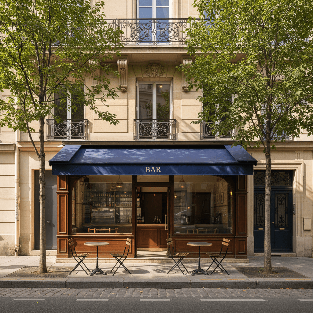 Bar 40 couverts à Paris : terrasse - licence IV