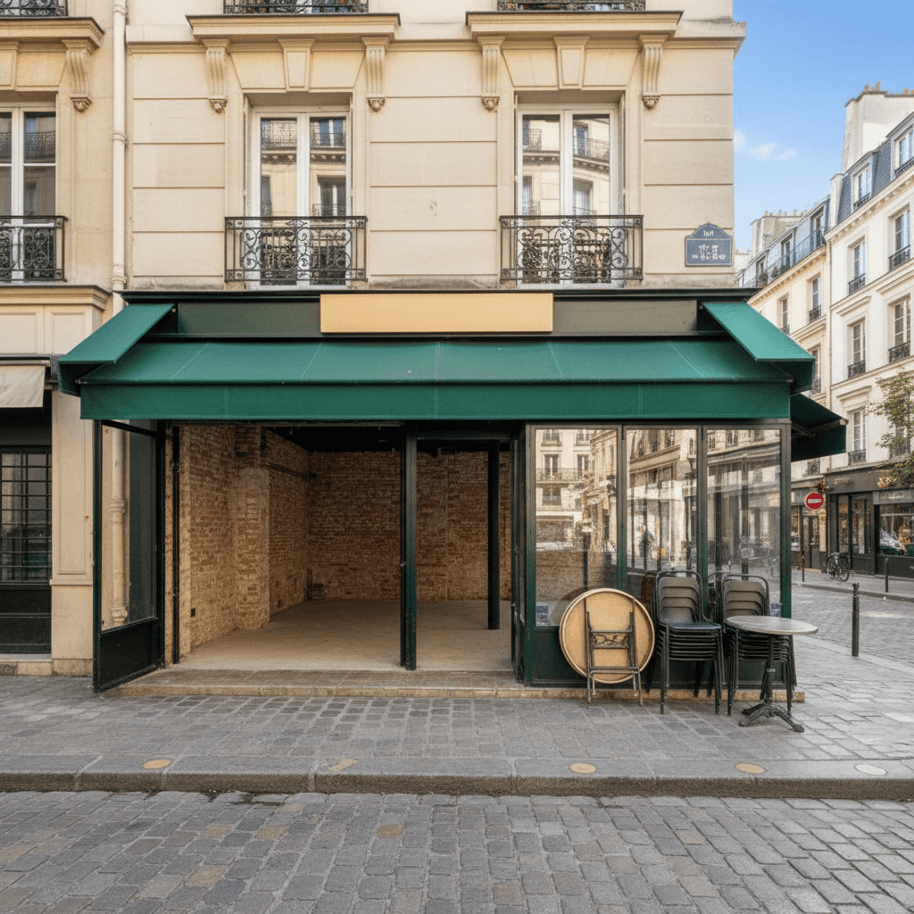 Local commercial idéal pour restauration à Montorgueil