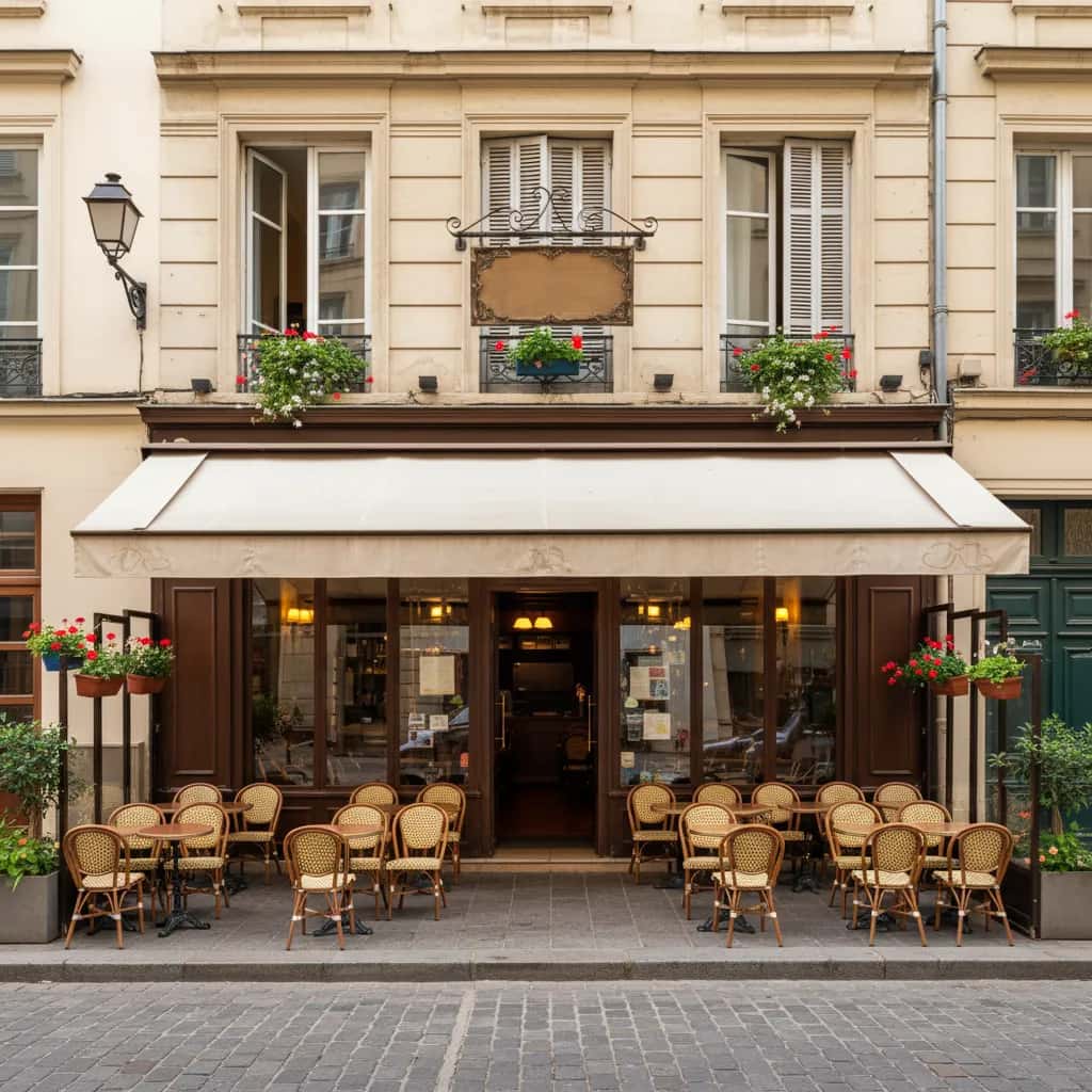 Restaurant 163m² à Lyon : terrasse - licence IV
