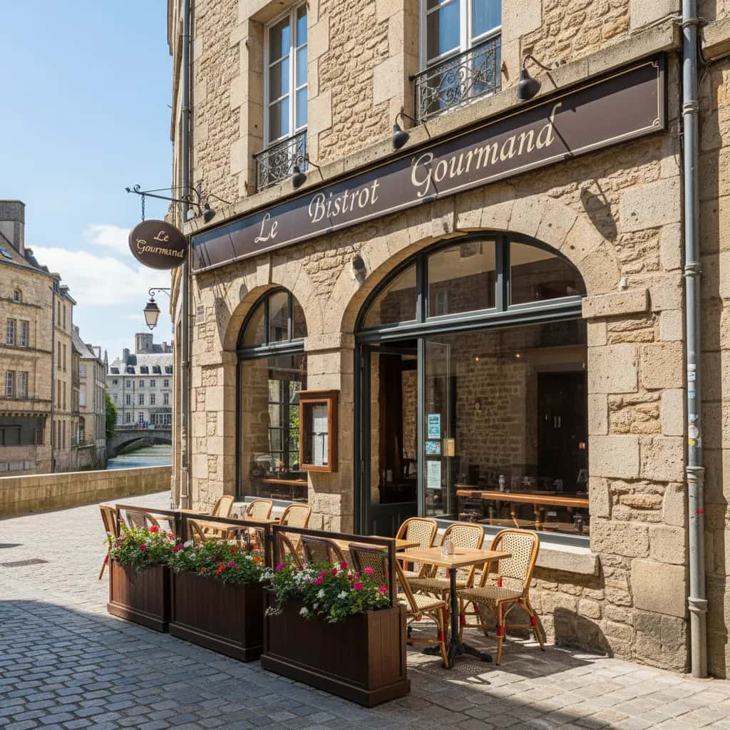 Restaurant 50m² à Angers : terrasse - licence IV