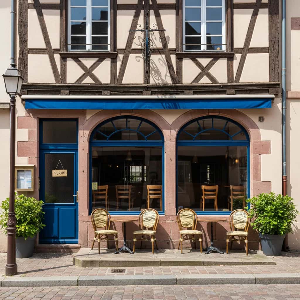 Restaurant à Strasbourg : terrasse - licence IV