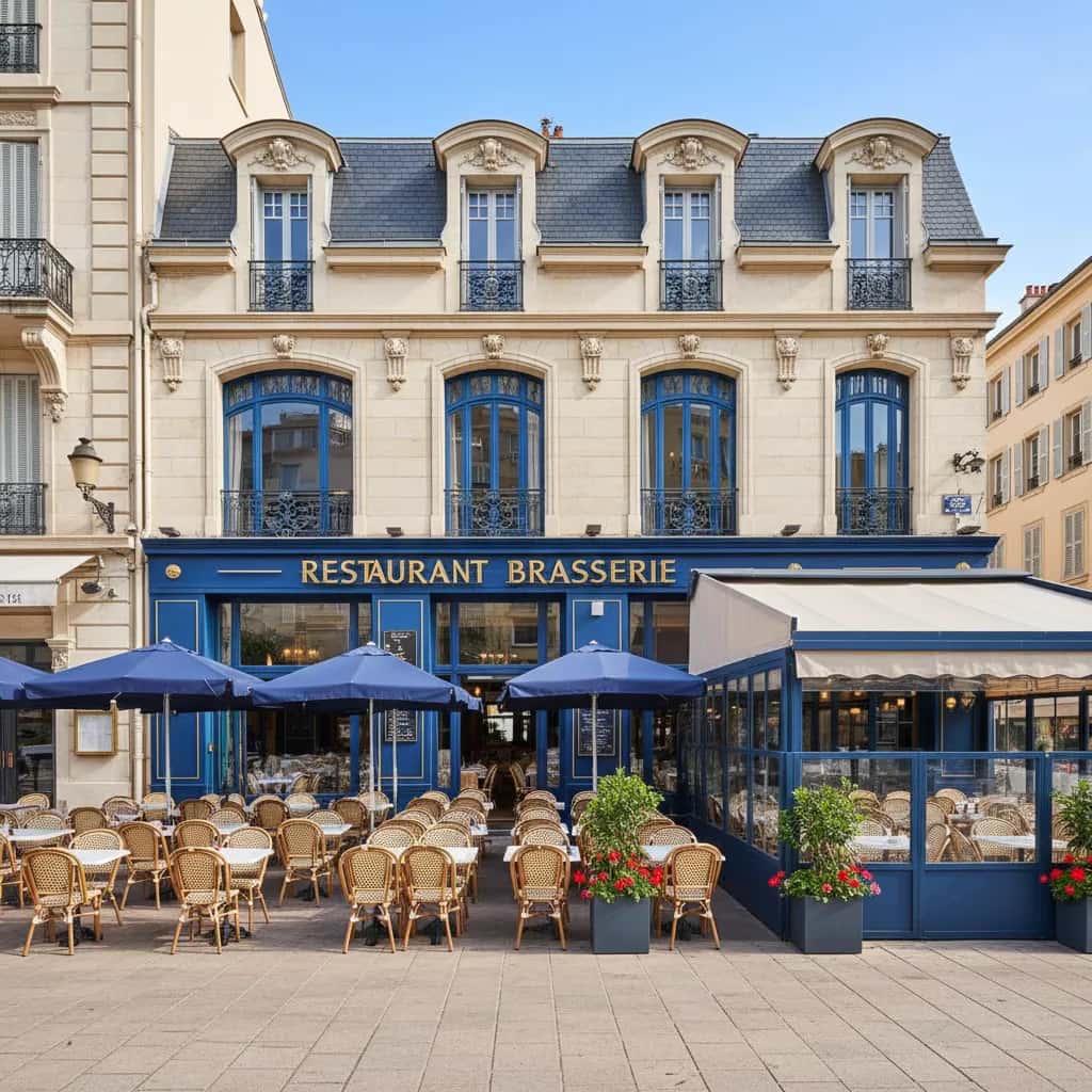 Restaurant 290m² à Nice : terrasse - licence IV
