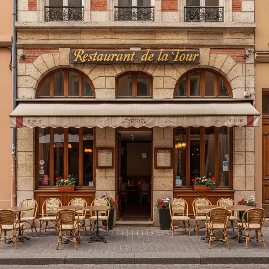 Restaurant 160m² à Lyon : terrasse - extraction