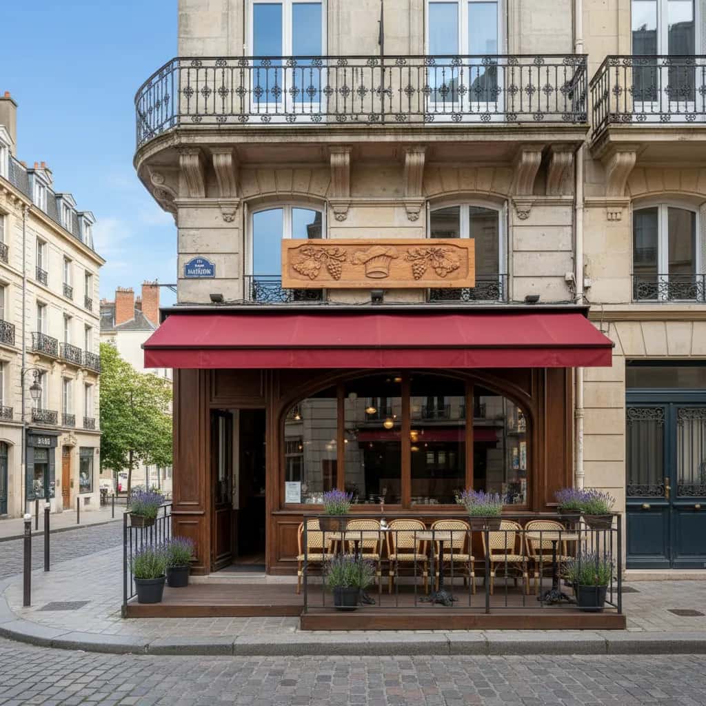 Restaurant à Nantes : terrasse - licence IV
